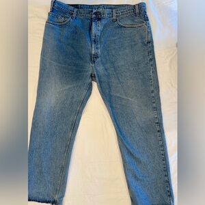 Levi's 505 42/30 Men's Straight Blue Jeans Big & Tall